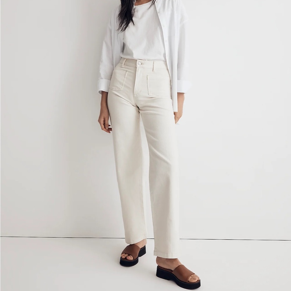 Madewell Perfect Vintage Wide Leg Jeans